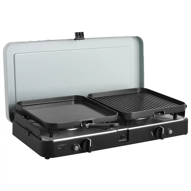 Cadac 2 Cook 3 Pro Deluxe Qr Stove – Triple-Burner Gas Cooker 1