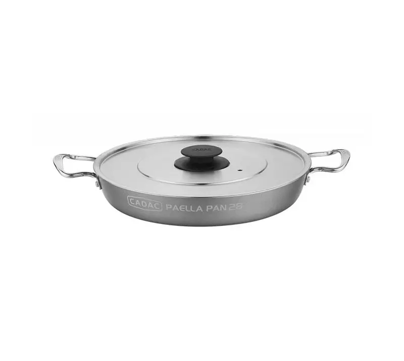 Cadac 30Cm Stainless Steel Paella Pan For Outdoor Cooking 1