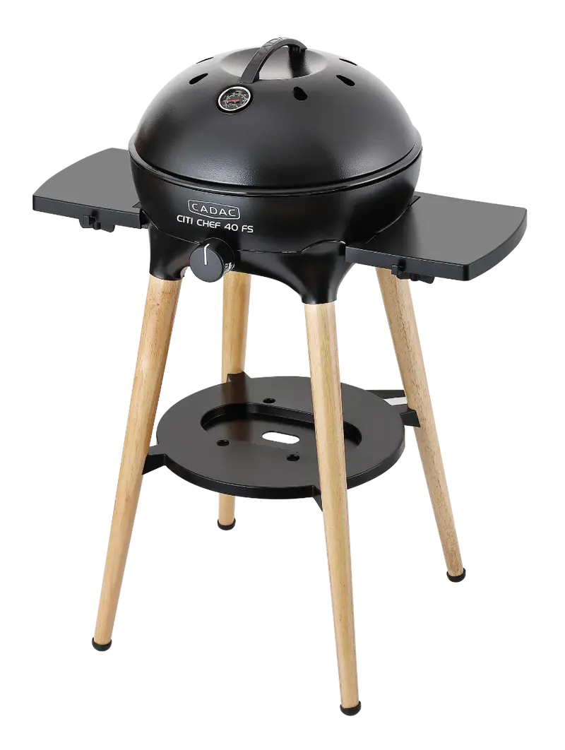 Cadac Citi Chef 40 Fs Portable Gas Bbq – Matte Black Finish 1