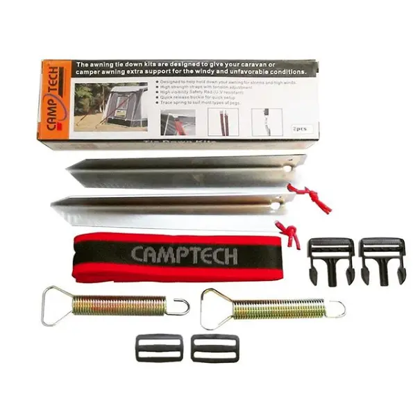 Camptech Sl500 Techline Secure Strap Set – Reinforced Tension System 1
