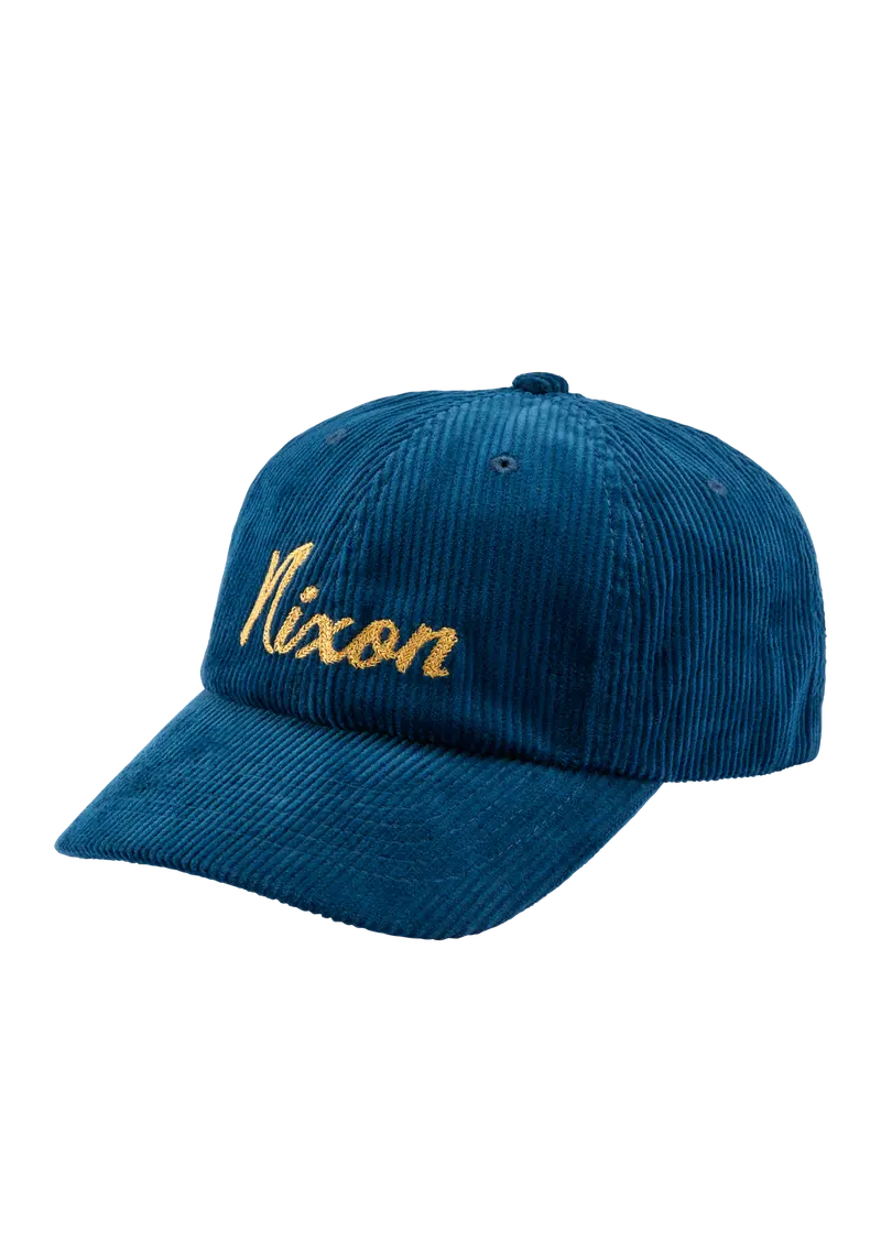 Capitol Strapback Cap – Navy With Gold Detailing 1
