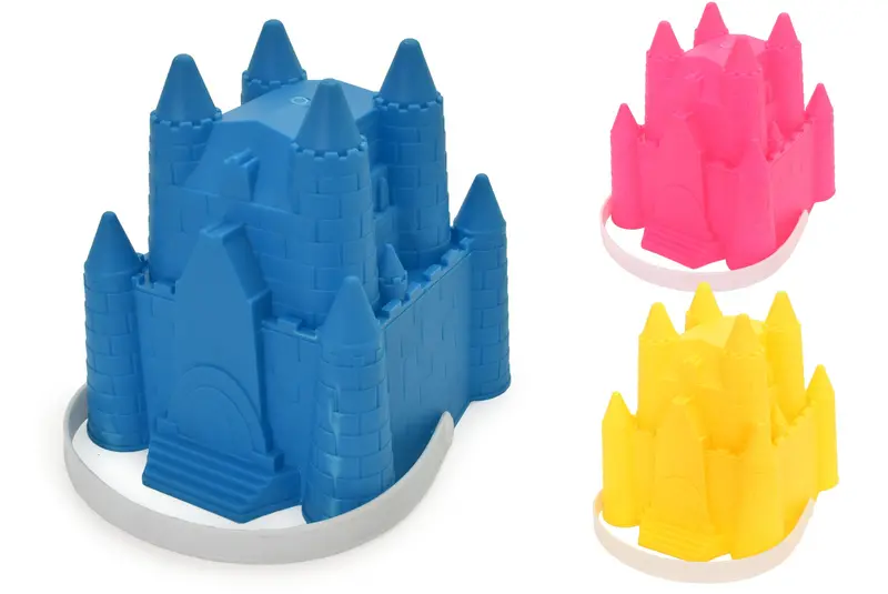 Castle-Themed Beach Bucket For Sand Play 1