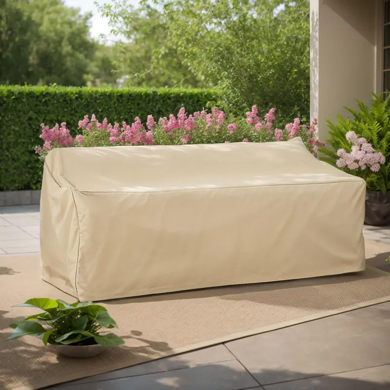 Chilla Protective Cover For Rectangular 3-Seater Outdoor Sofas – Weatherproof Fit 1