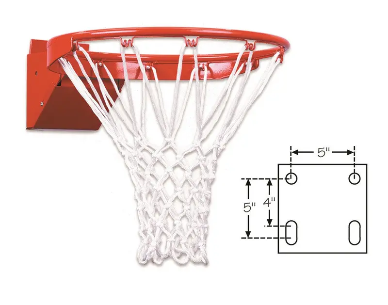Competition Economy Breakaway Basketball Goal – Ft190 Heavy-Duty Rim Assembly 1