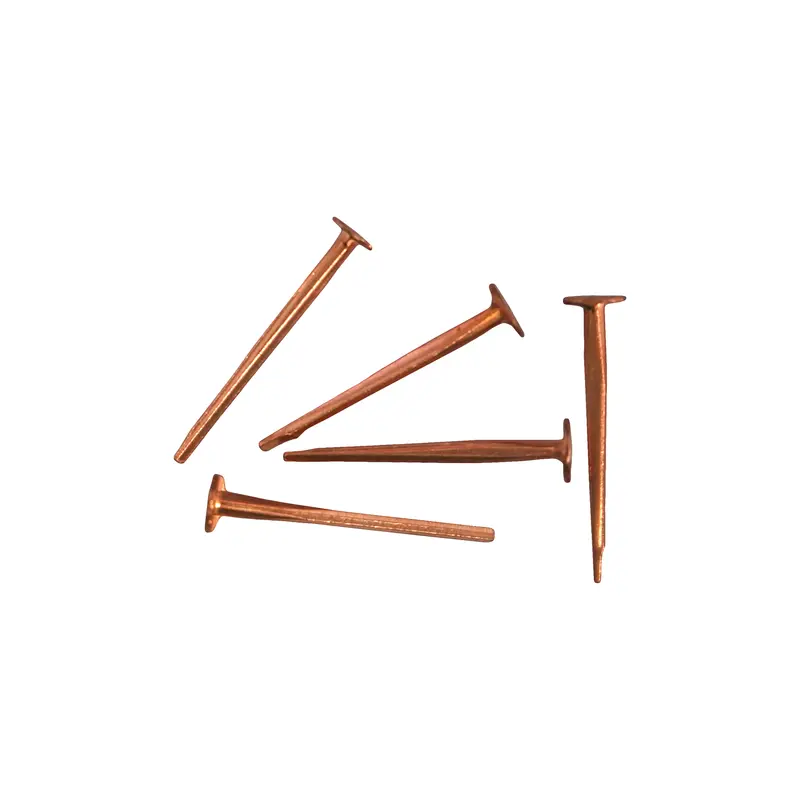 Copper Clout Nails With Large Heads For Heavy-Duty Fastening 1