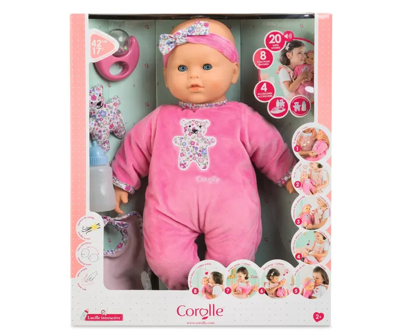 Corolle Lucille Interactive Baby Doll With Sounds & Movements 1