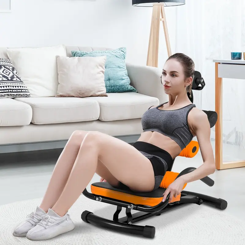 Costway Core Ab Trainer Bench – Adjustable Abdominal Exercise Machine 1