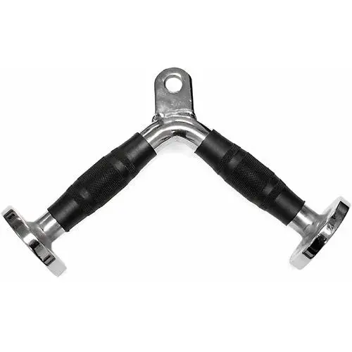 Deluxe Tricep Press Down Bar With Textured Rubber Grips And Balanced Weight Distribution 1