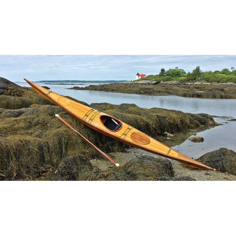Disko Bay 17' Cedar Strip Kayak Kit – Arctic-Inspired Stability And Tracking 1