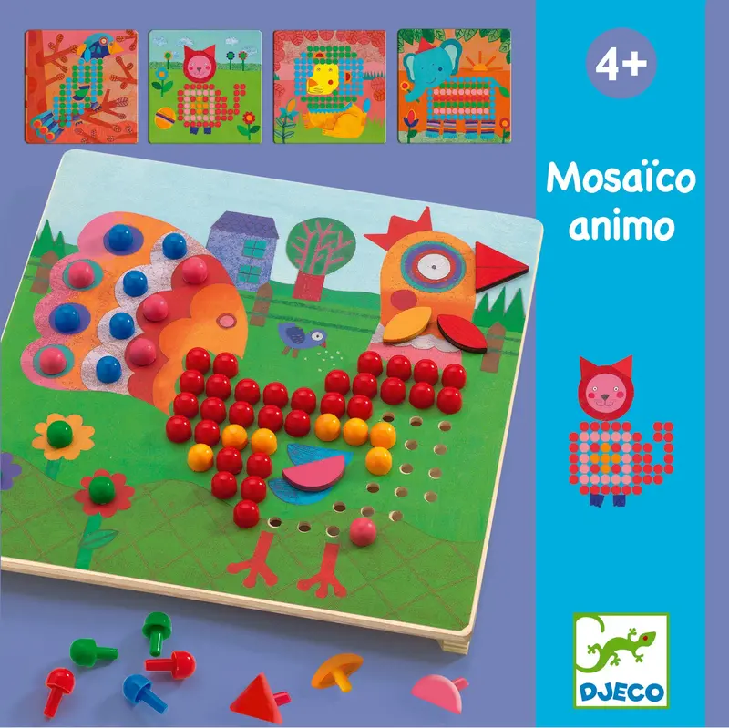 Djeco Animo Mosaic Art Set For Kids 1