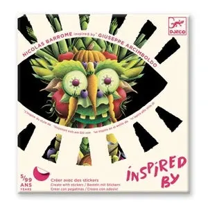 Djeco Arcimboldo-Inspired Collage Craft Kit (Ages 5 To Adult) 1