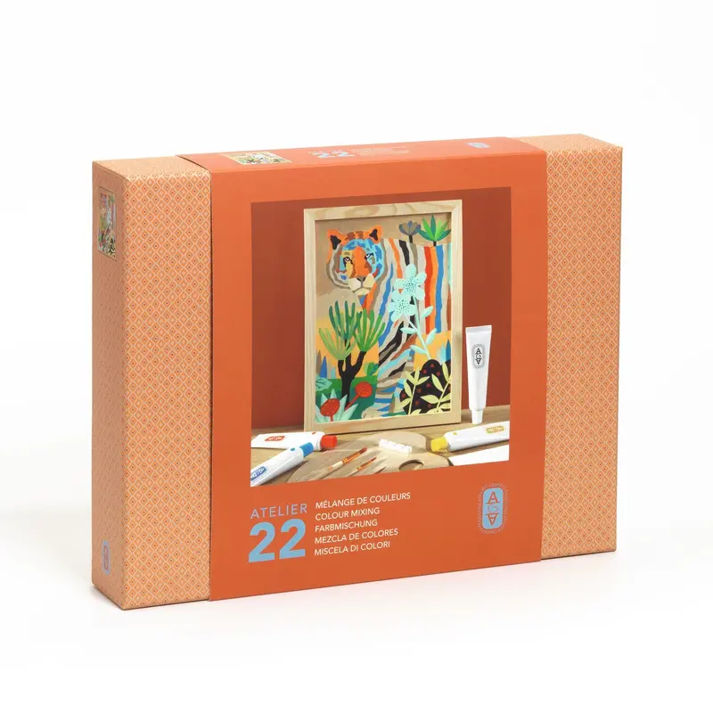 Djeco Atelier Colour Mixing Art Kit For Kids (Set 22) 1