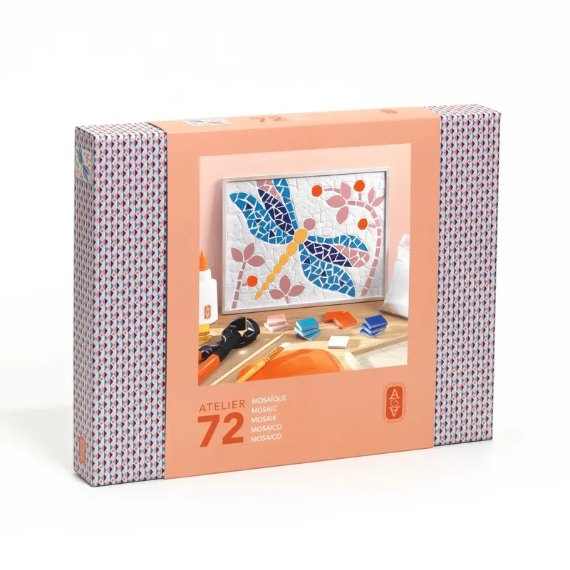 Djeco Atelier Mosaic Tile Art Activity (Set 72) 1
