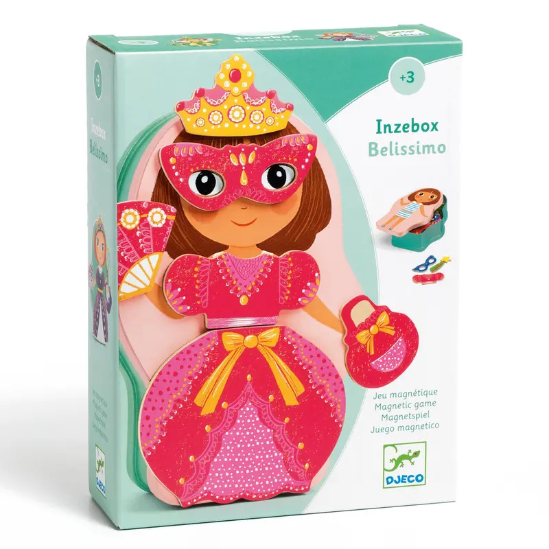 Djeco Belissimo Magnetic Dress-Up Game For Kids 1