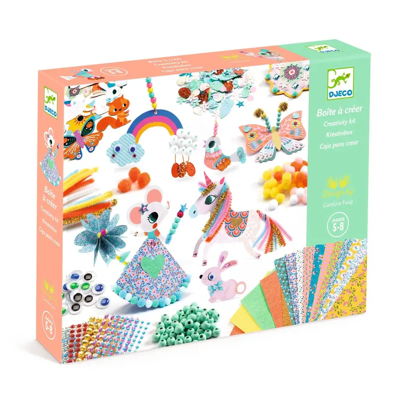 Djeco Creative Art Kit For Children Ages 5–8 1
