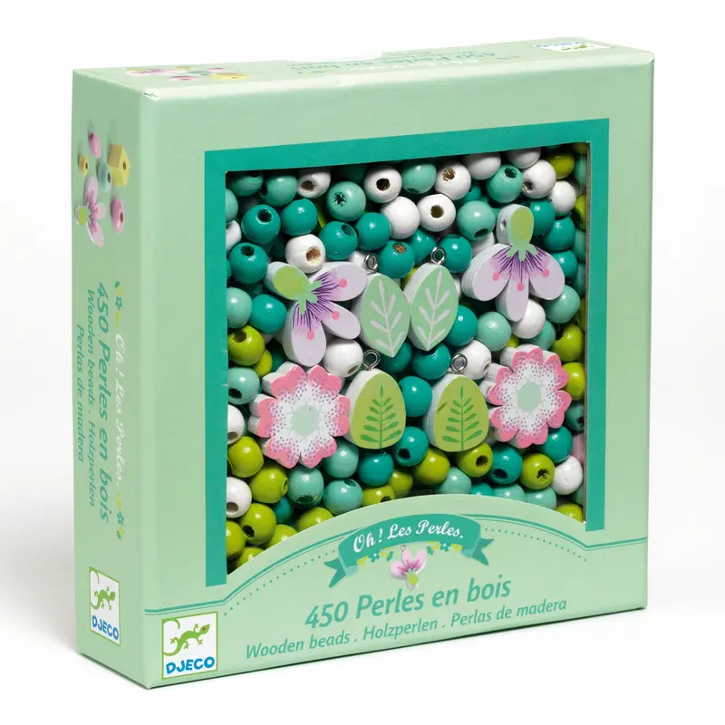 Djeco Flower & Foliage Jewellery Craft Kit – Ages 4–8 1