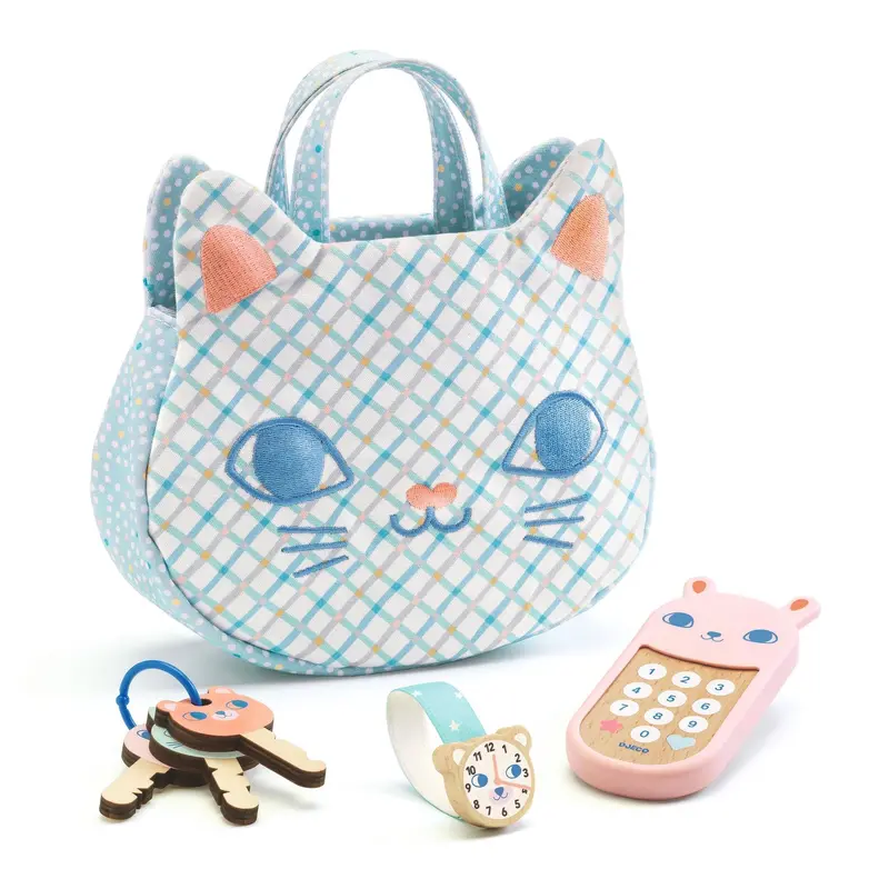 Djeco Little Cat Designer Handbag For Kids 1
