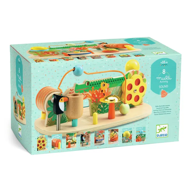 Djeco Multi Sound – Interactive Musical Toy With Light & Sound Effects 1
