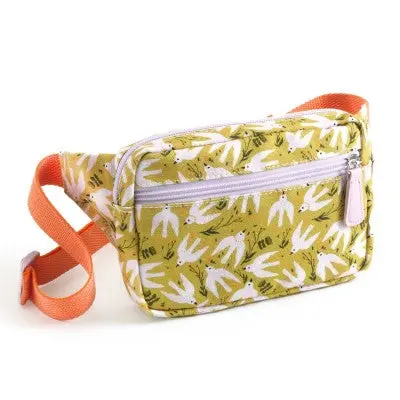 Djeco Poetic Birds Bum Bag – Reusable Fabric Pouch For Kids 1