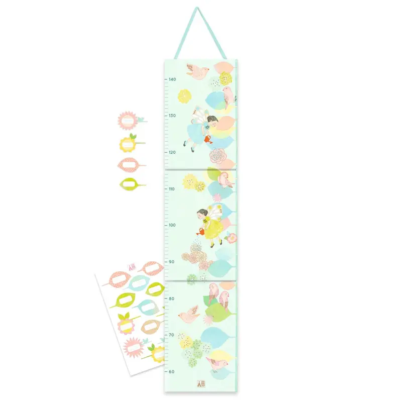 Djeco Spring-Themed Growth Chart For Kids 1