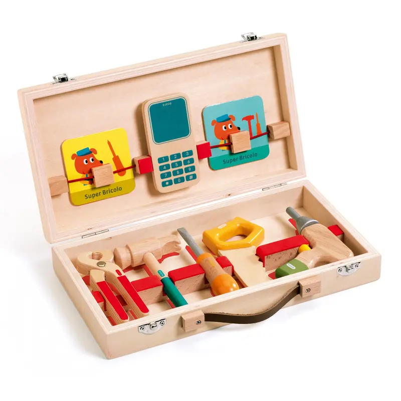 Djeco Super Handyman Role-Play Set For Toddlers 1
