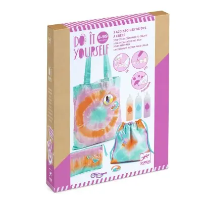 Djeco Tie-Dye Sunshine Camp Craft Kit – Diy Dye Activity For Ages 8+ 1