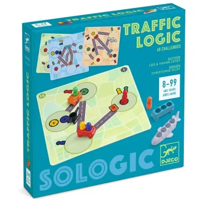 Djeco Traffic Logic Puzzle Game 1