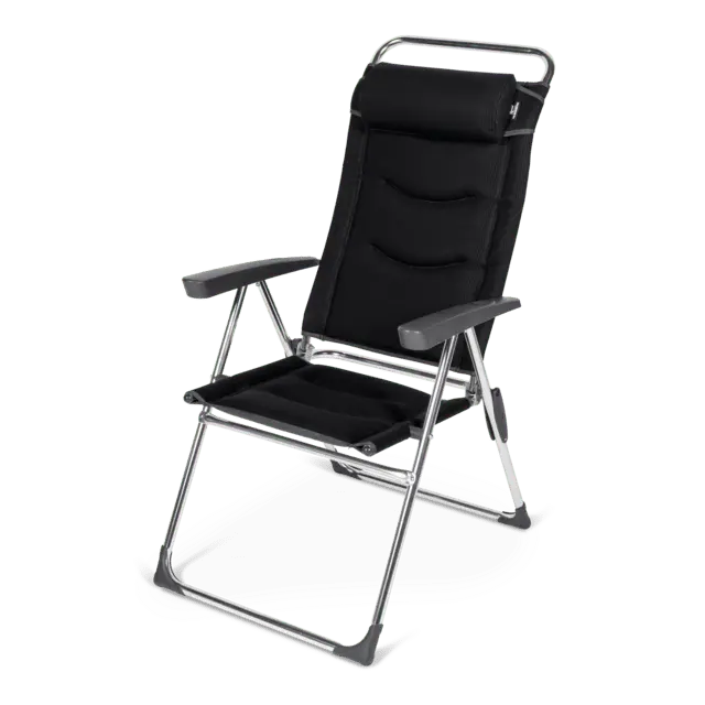 Dometic Lusso Milano Pro Chair – Sleek Black Outdoor Seating 1