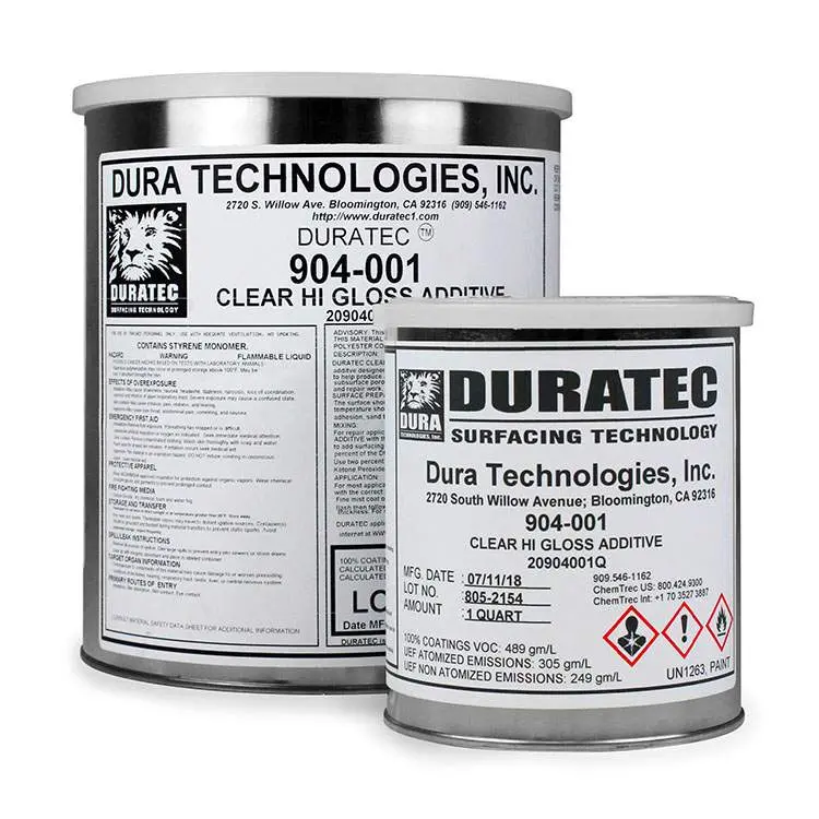 Duratec High-Gloss Finish Additive For Polyester Resins 1