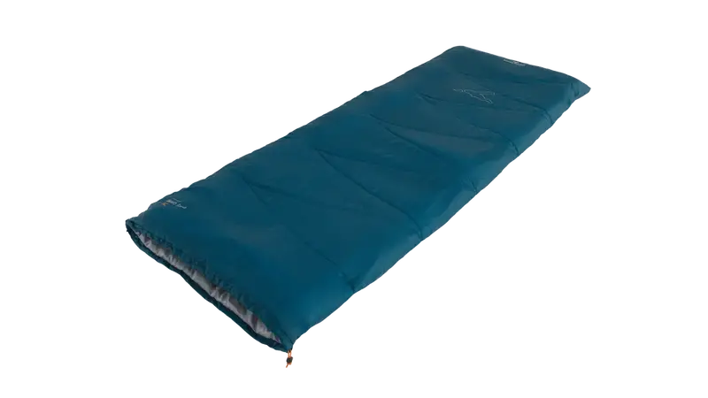 Easy Camp Starling Square Sleeping Bag – Blue, 10°C Comfort Rating 1