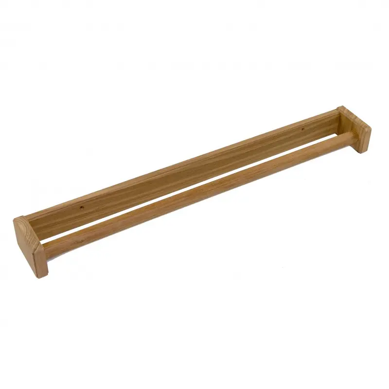 Extended-Length Wall-Mounted Towel Bar 1