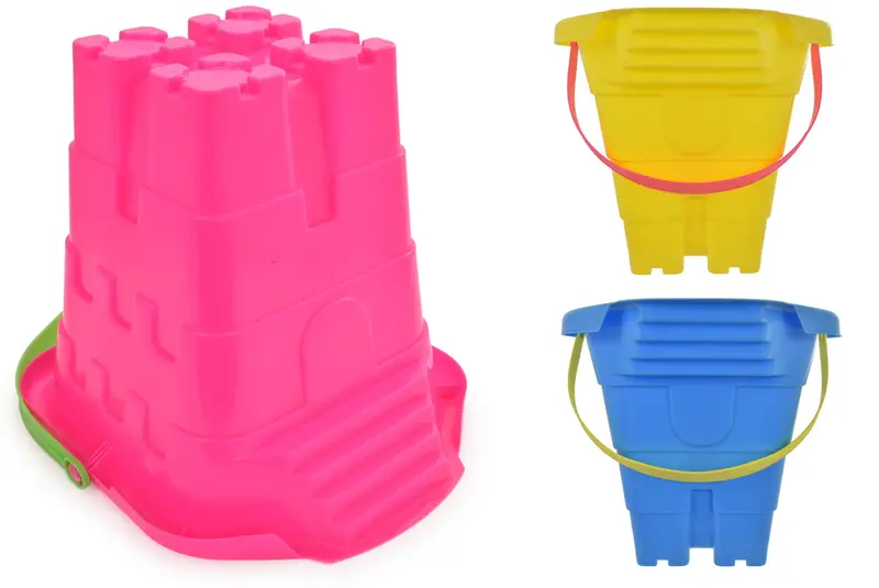 Extra-Large Square Sandcastle Bucket 1