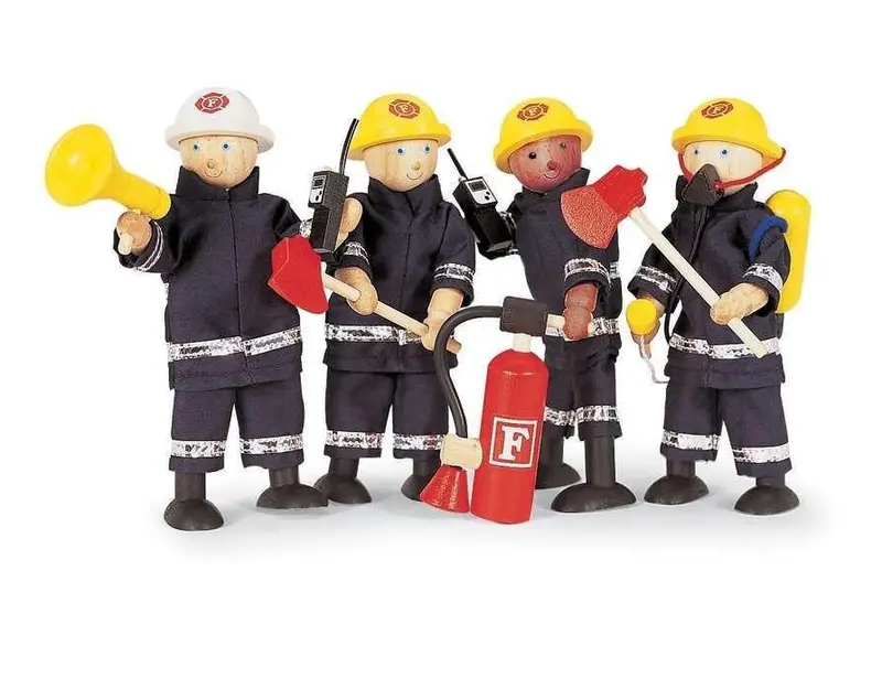 Firefighter-Themed Toy Figures And Play Accessories 1