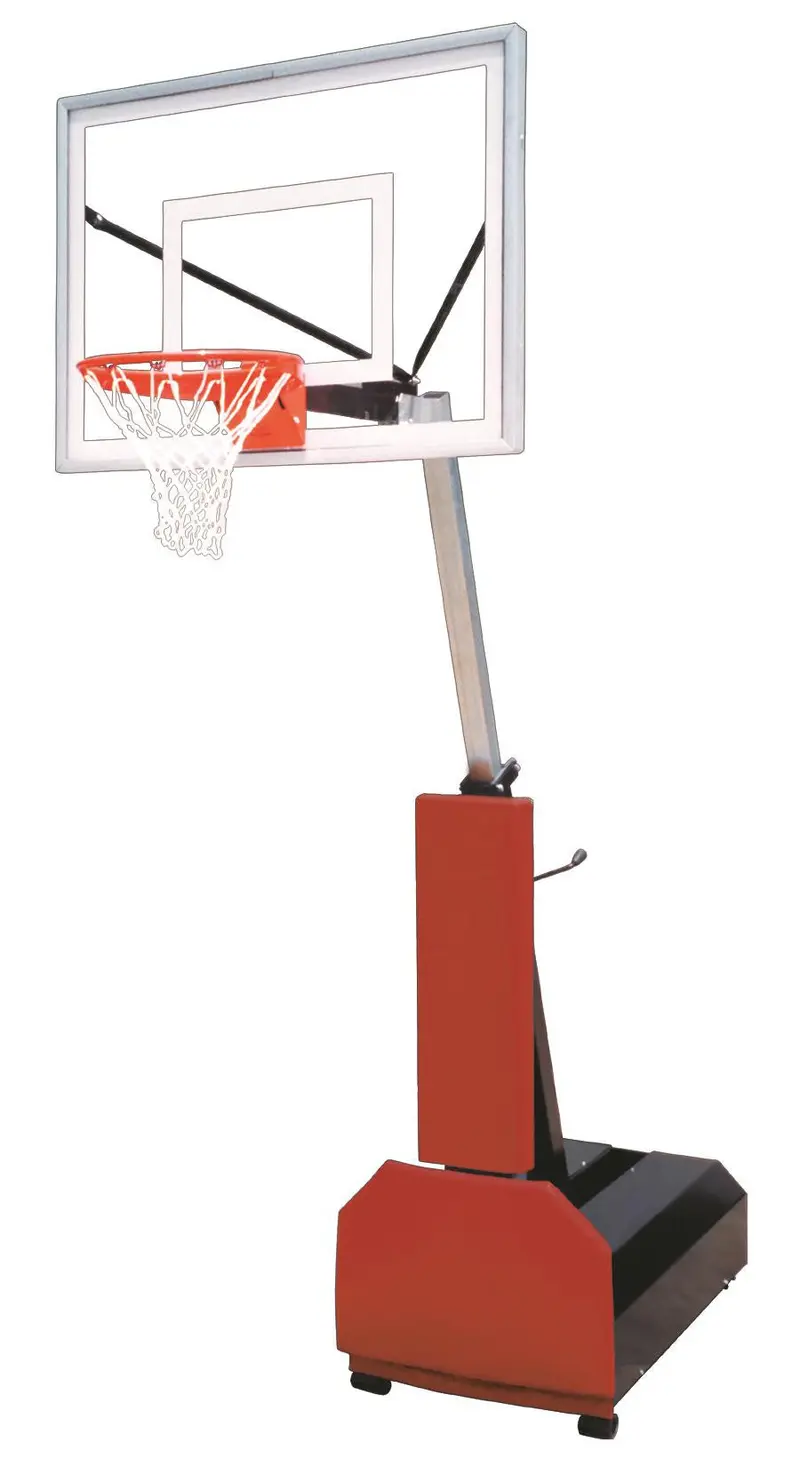 First Team Fury Iii Portable Adjustable Basketball Hoop – 54" Acrylic Backboard 1