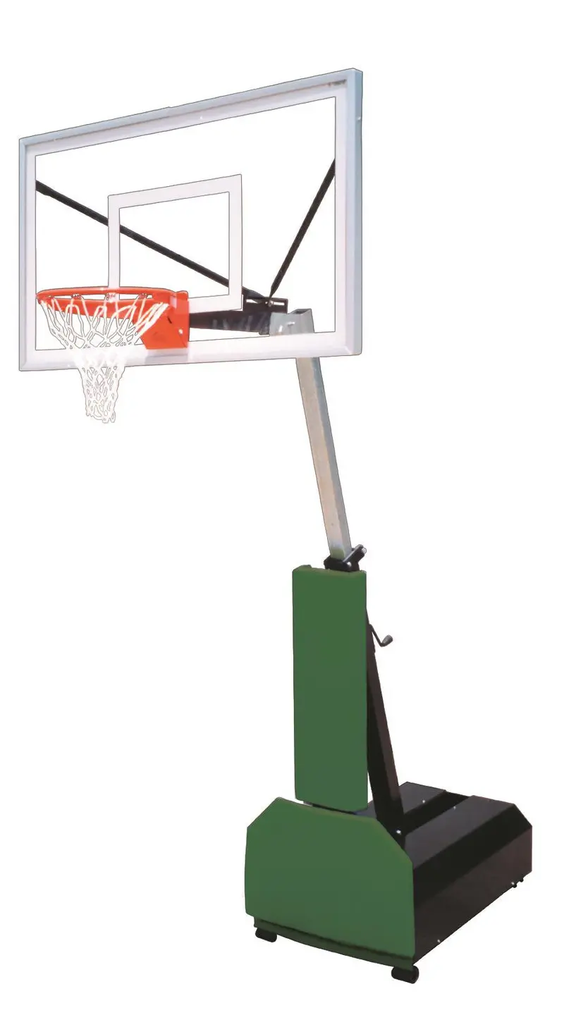 First Team Fury Select Portable Adjustable Basketball Hoop – 60" Acrylic Backboard 1