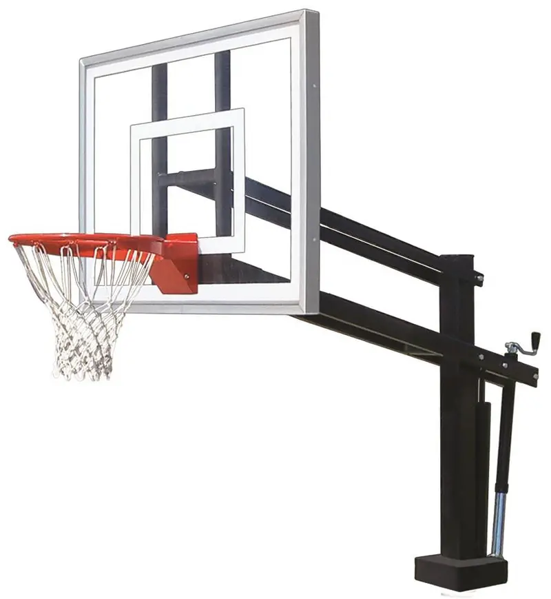 First Team Hydroshot Iii Poolside Adjustable Basketball Hoop – 54" Acrylic Backboard 1