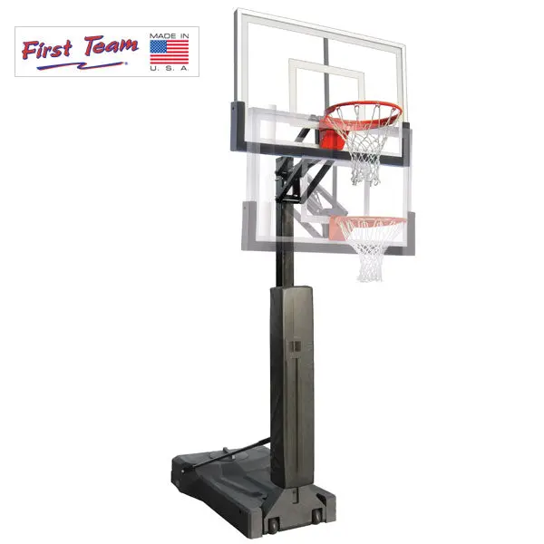 First Team Omnichamp Eclipse Premium Portable Basketball Hoop 1