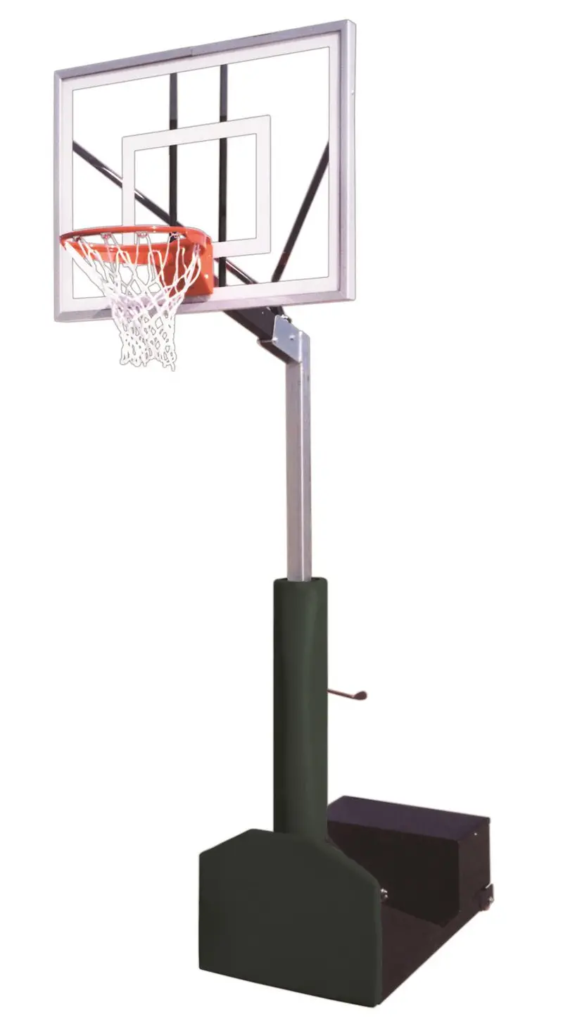 First Team Rampage Turbo 54" Tempered Glass Portable Hoop 1
