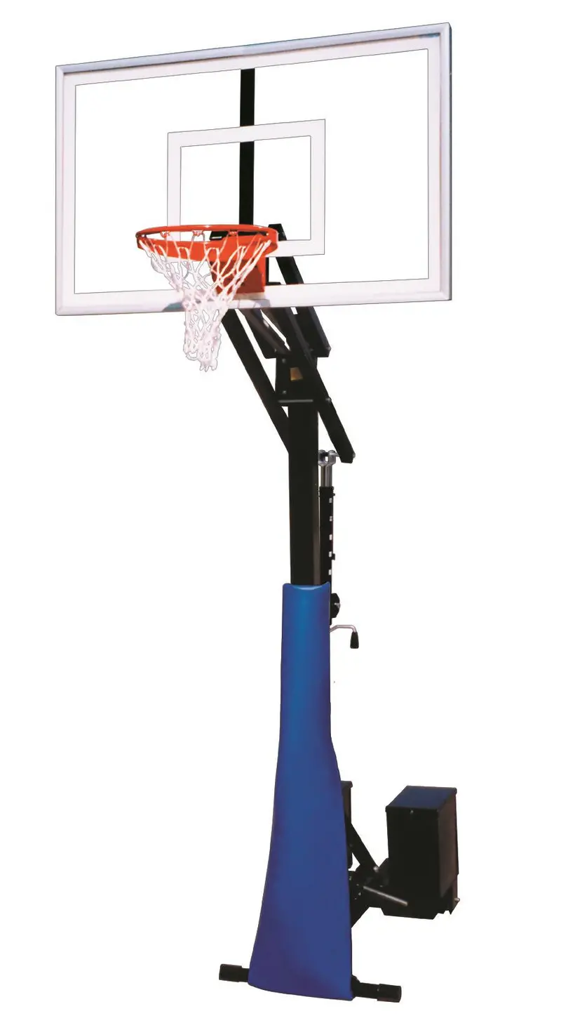 First Team Rolla Jam Nitro 60" Tempered Glass Portable Basketball System 1