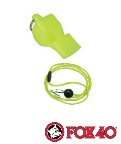 Fox 40 Marine Classic Safety Whistle With Lanyard 1