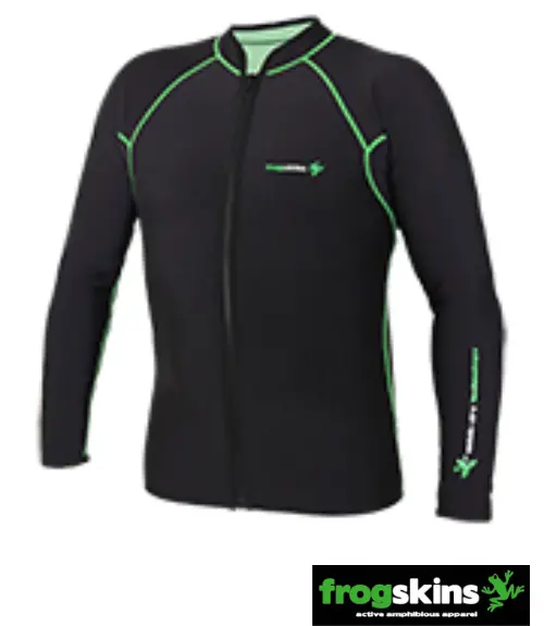 Frogskins Men’S Long-Sleeve Full-Zip Paddling Top 1