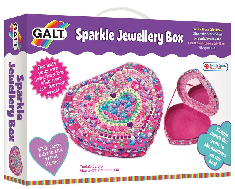 Galt Sparkle Jewellery Storage Box For Kids 1