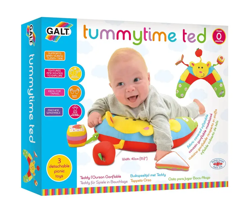 Galt Tummy Time Activity Toy – Ted The Soft Giraffe 1