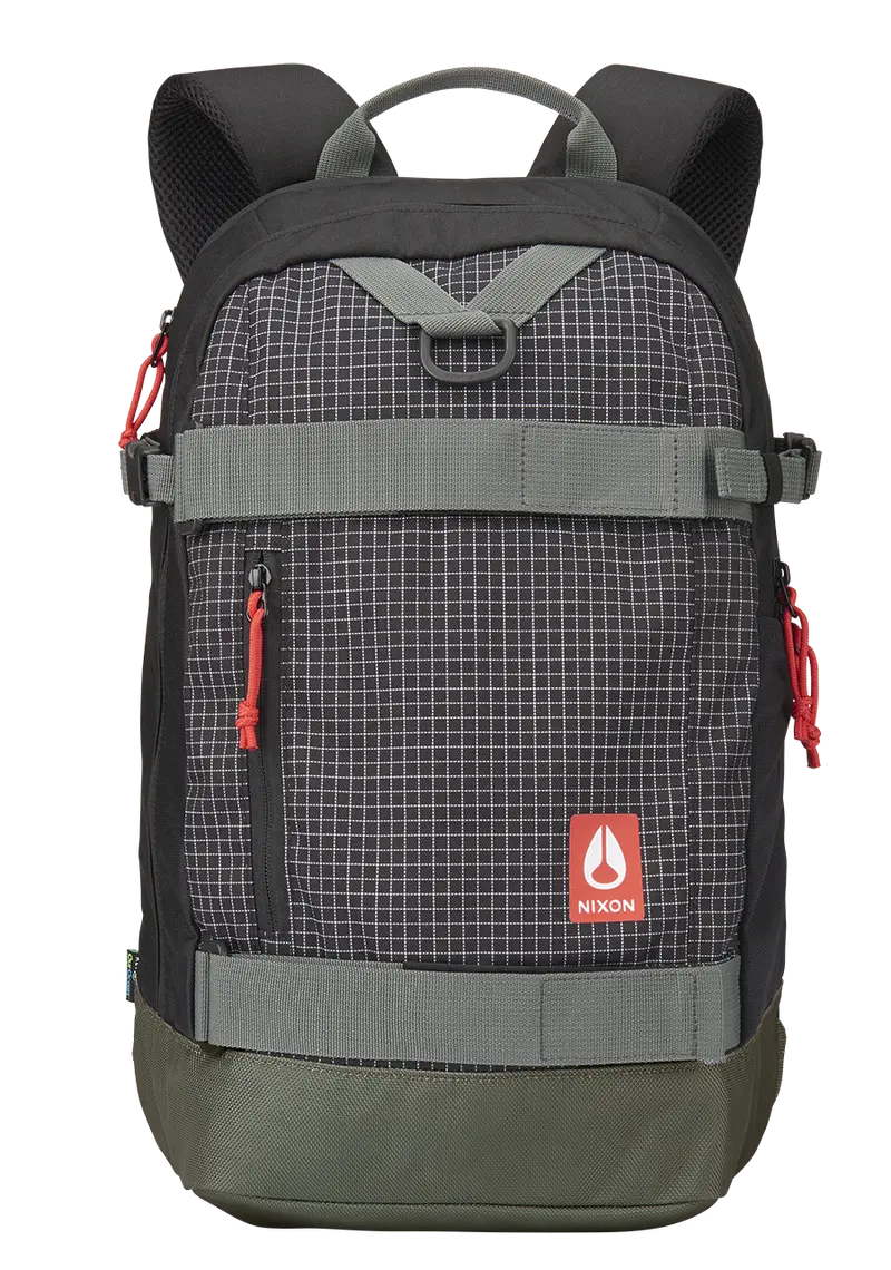 Gamma Backpack – Minimalist Black And Charcoal Color Scheme 1