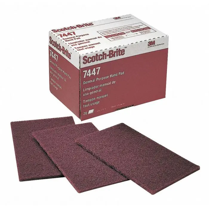 General-Purpose Maroon Fibral Pad – Balanced Cutting & Blending 1