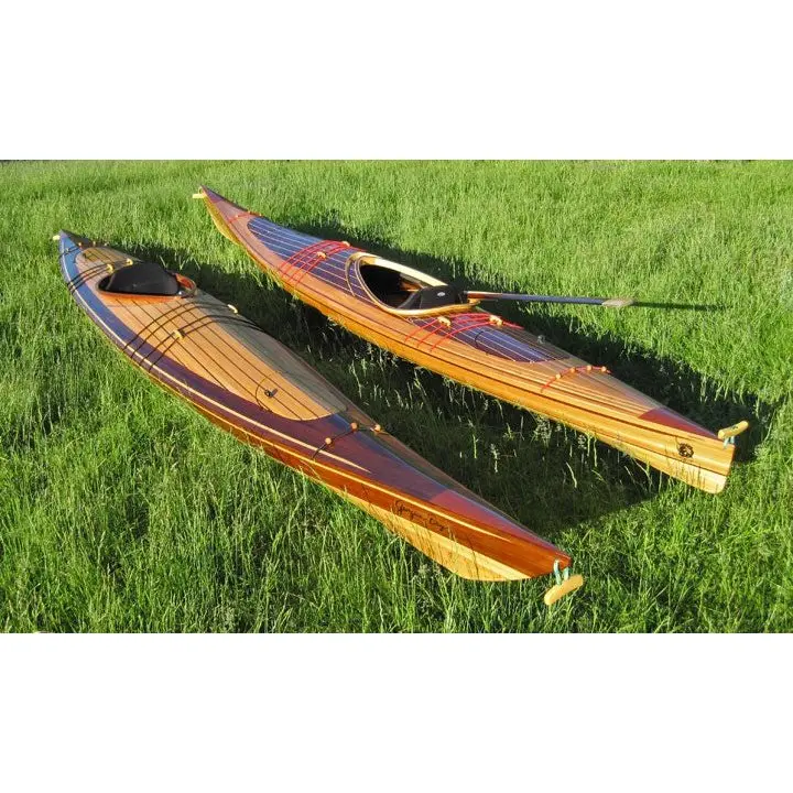 Georgian Bay 16' 6" Cedar Strip Kayak Kit – Versatile All-Around Paddling Craft 1