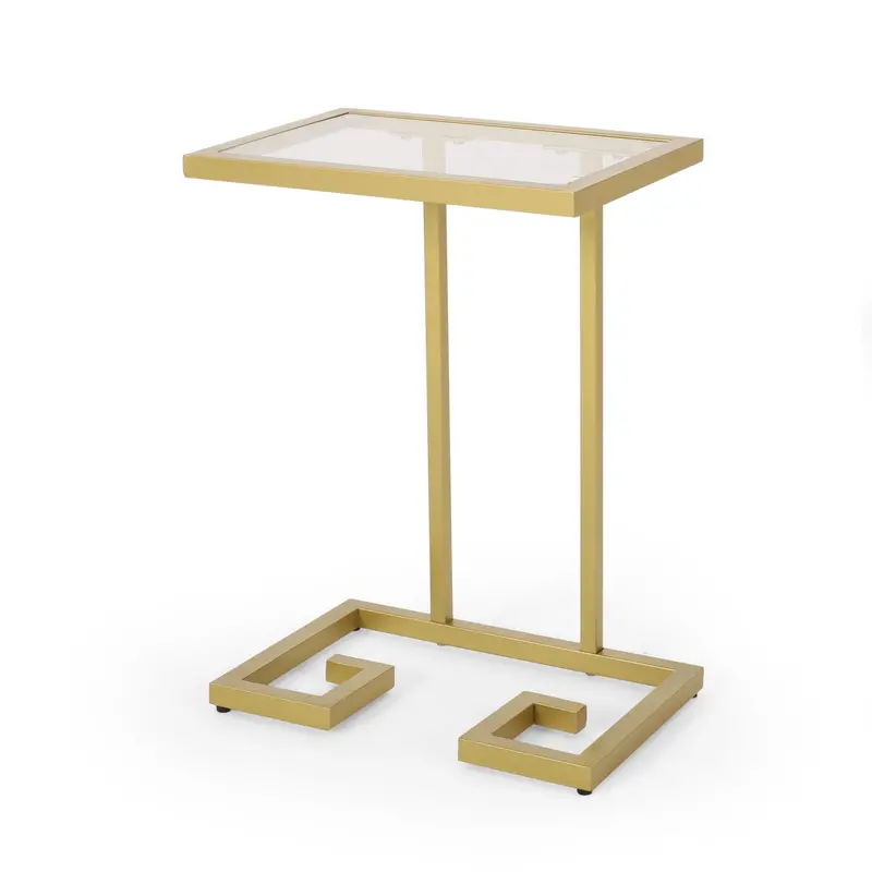 Glamorous C-Shaped Modern End Table – Nh746313 1