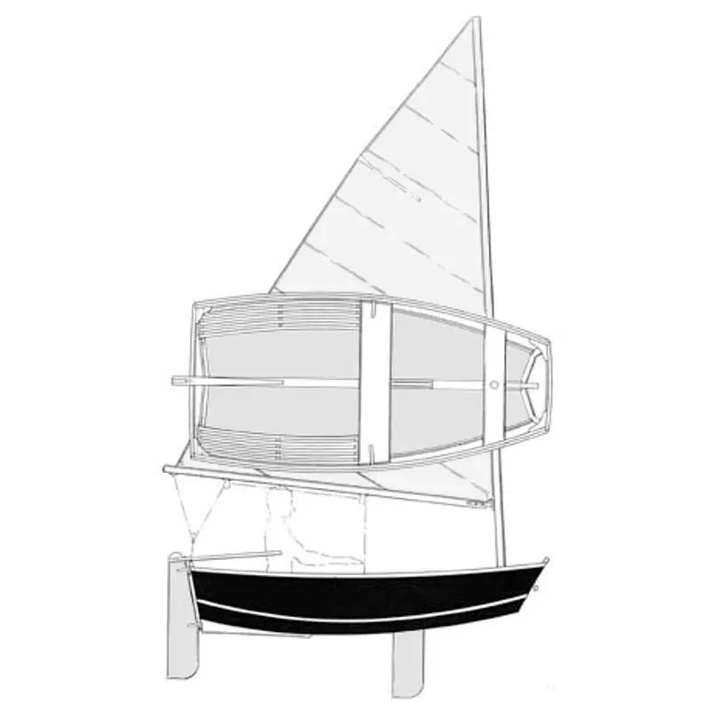 Glen-L Saboteer 10-Foot Rowing And Sailing Pram Plans 1