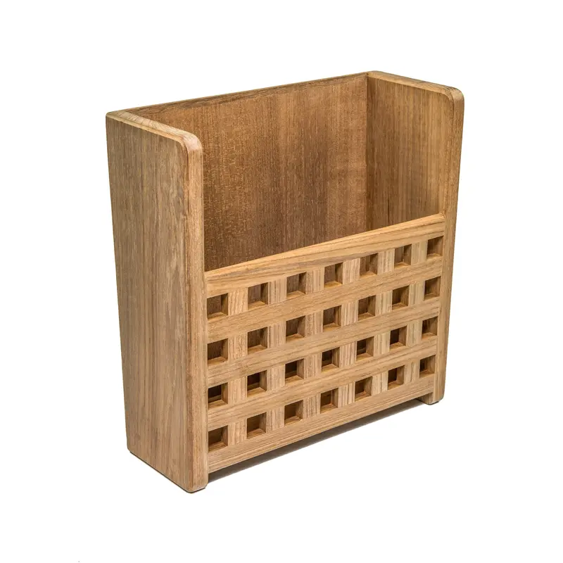 Grated-Front Magazine Organizer 1