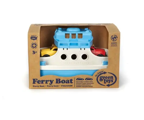 Green Toys Ferry Boat With Mini Cars – Sustainable Ride-On Toy 1